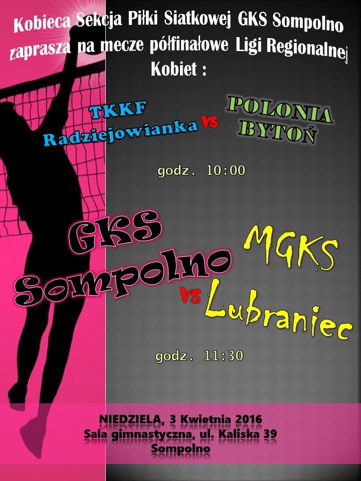 GKS Sompolno – MGKS Lubraniec (mecz siatkówki)